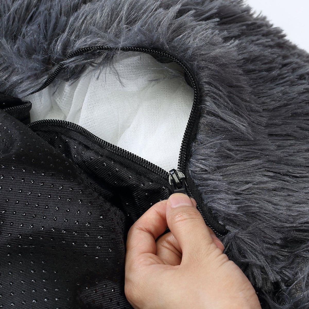 Orthopädisches Hundenbett mit waschbarem Bezug